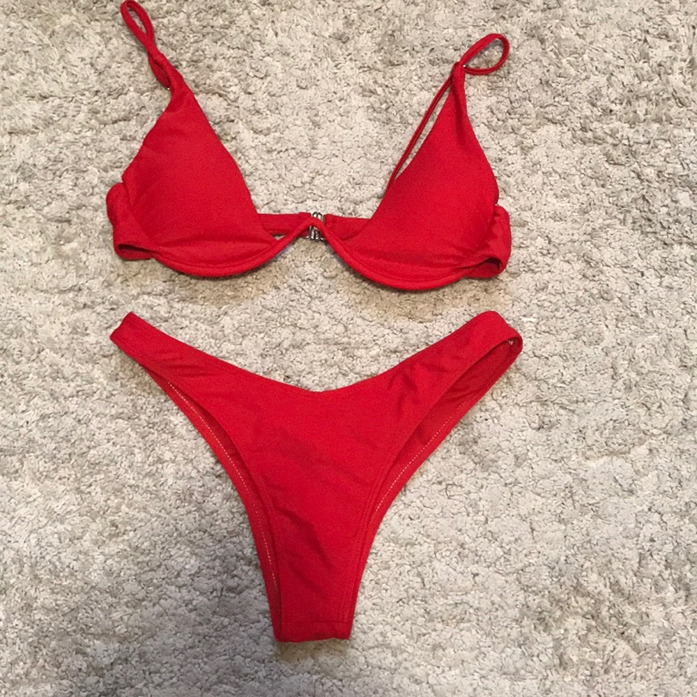 Red bikini